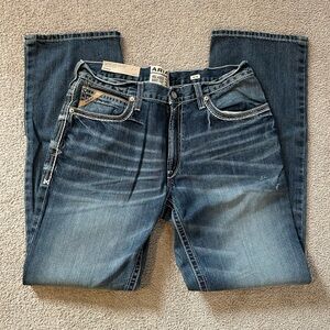 Ariat Men's Dark Blue Relaxed Jeans